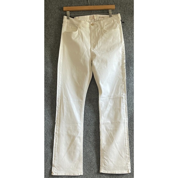 Jen7 by 7 For All Mankind 10 Bootcut Jeans WHITE Slim READ* - Picture 1 of 11